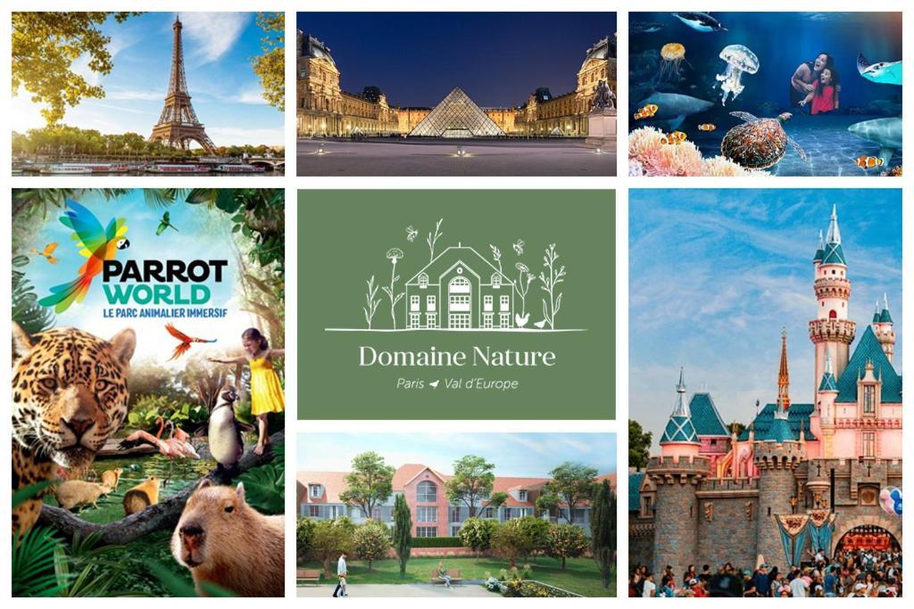 Domaine Nature - Paris/Val D'Europe Bussy-Saint-Georges Ngoại thất bức ảnh